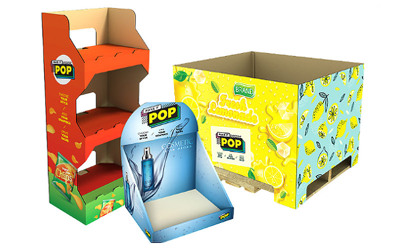 supplyone digital printing corrugated pop displays