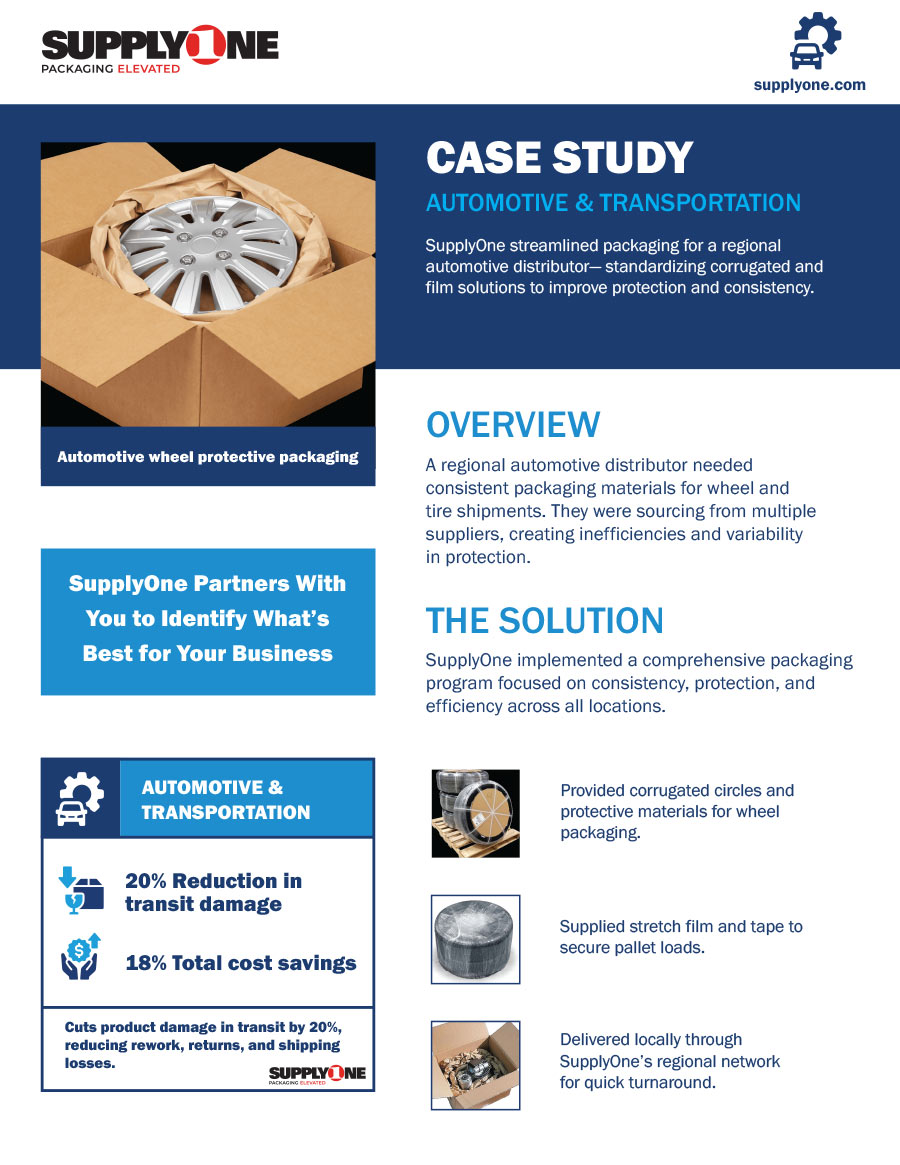 supplyone automotive and transportation case study