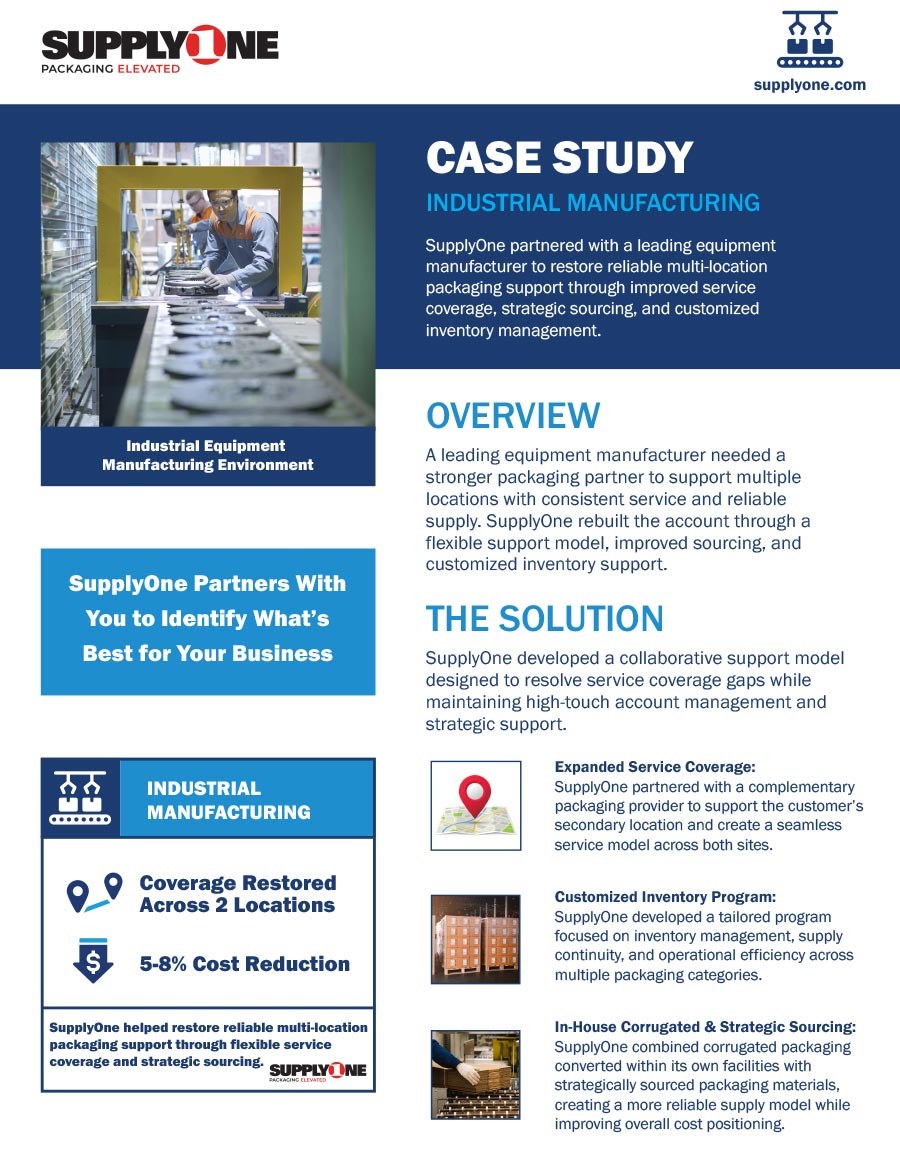 supplyone sustainability case study