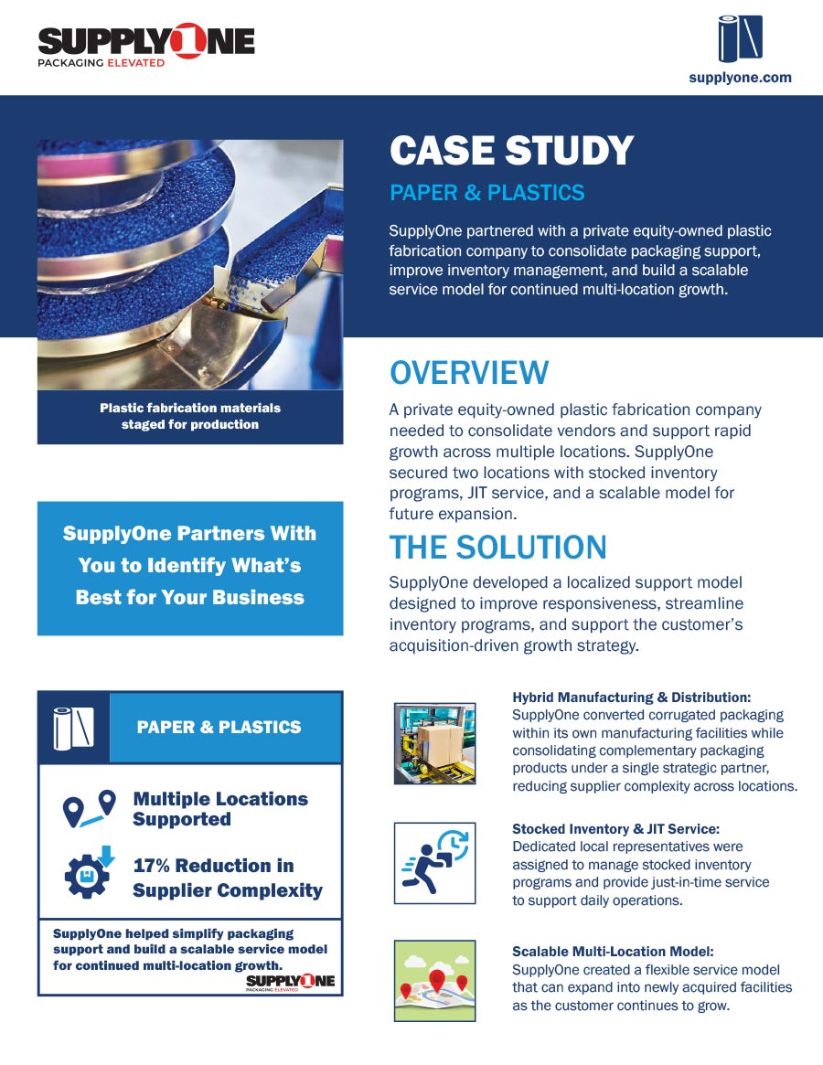 supplyone sustainability case study