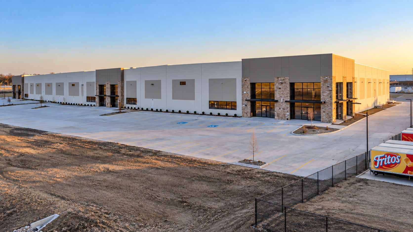 Exterior of the SupplyOne packaging facility at 5535 S 129th East Avenue in Tulsa, Oklahoma.